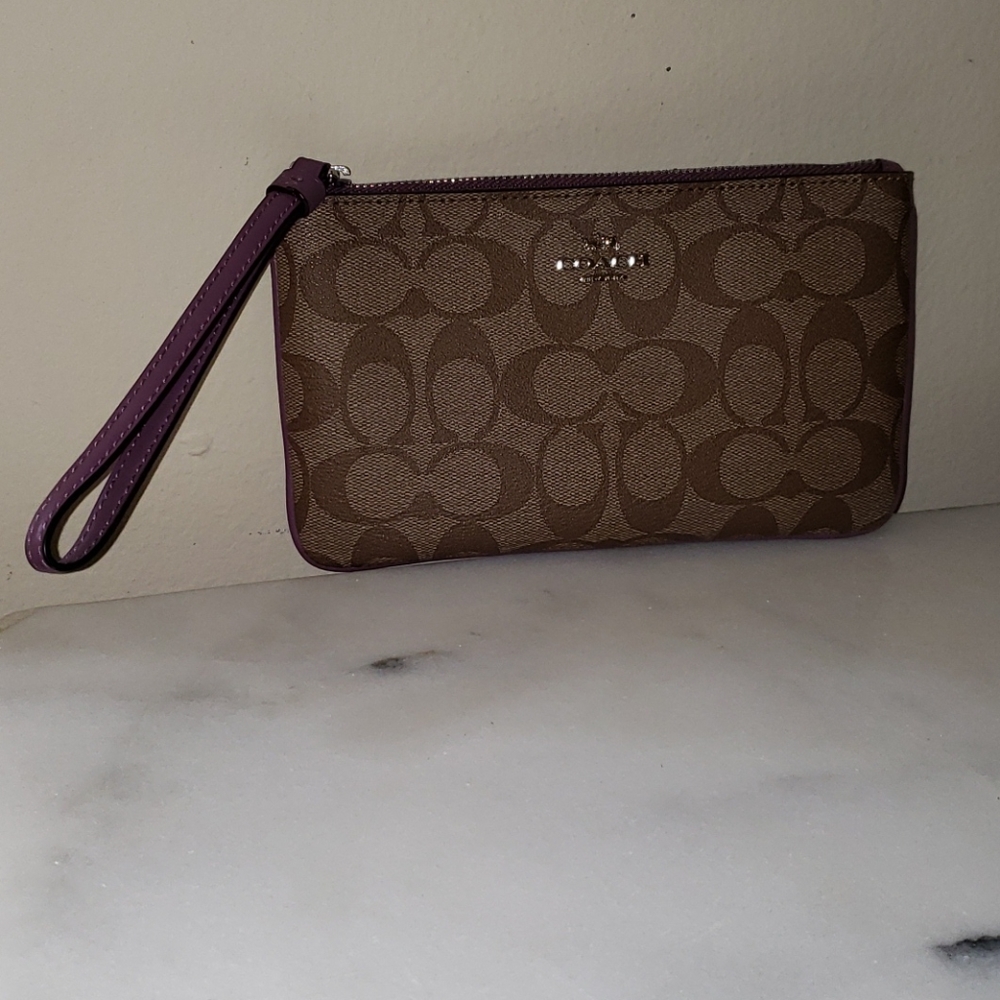 Large Coach Wristlet